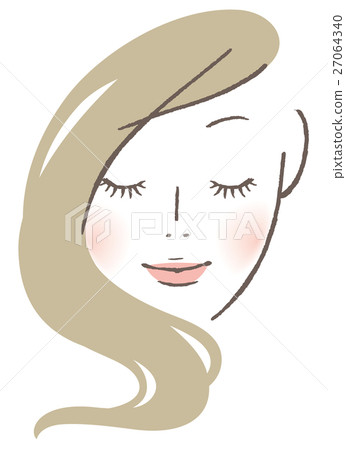 Woman with closed eyes Woman with closed eyes 27064340
