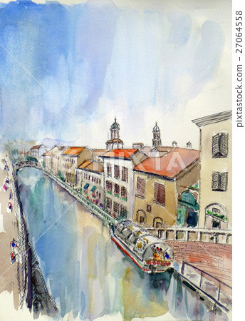 Milan Canal 27064558