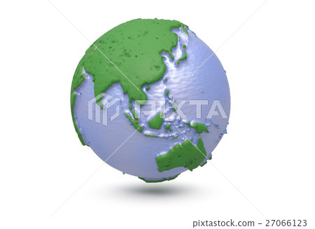 Earth, world map. polygonal globe asia. 3d Earth, world map. polygonal globe asia. 3d 27066123