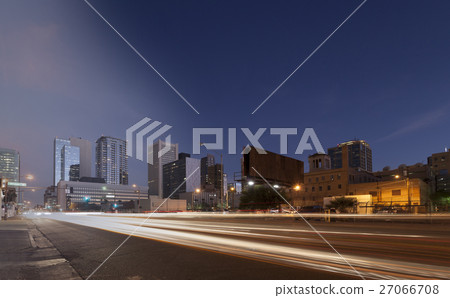 Phoenix Skyline sunset twilight Phoenix Skyline sunset twilight 27066708