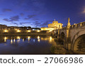 Rome Castel Sant Angelo twilight 27066986