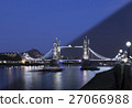 London Tower Bridge twilight transition 27066988