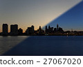 Philadelphia Skyline sunrise twilight 27067020