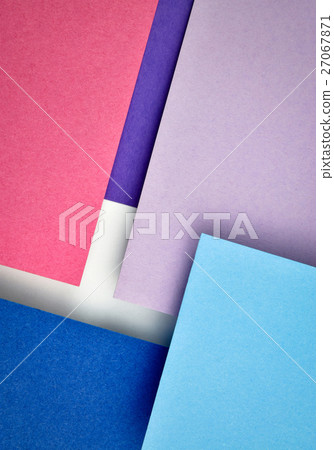 obliquely stacked colored paper obliquely stacked colored paper 27067871