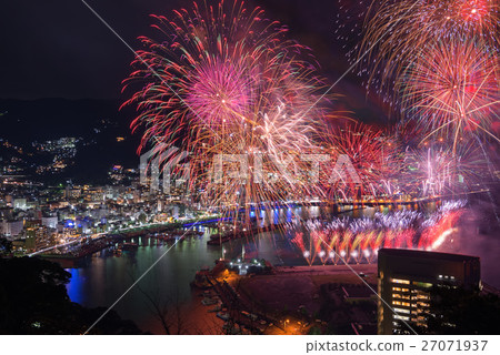 Atami sea fireworks display Atami sea fireworks display 27071937