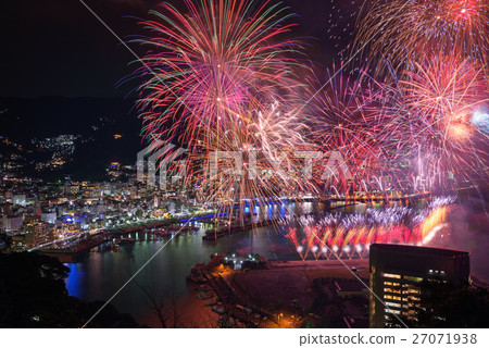 Atami sea fireworks display Atami sea fireworks display 27071938