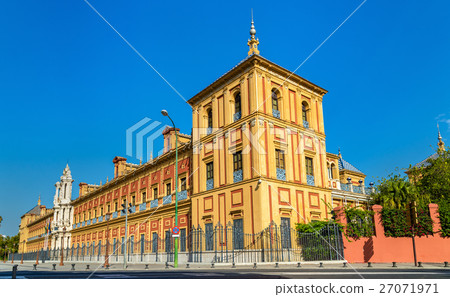 The Palace of San Telmo in Sevilla, Spain The Palace of San Telmo in Sevilla, Spain 27071971
