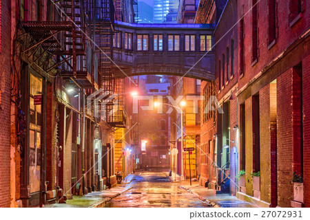 Tribeca Alley in New York Tribeca Alley in New York 27072931
