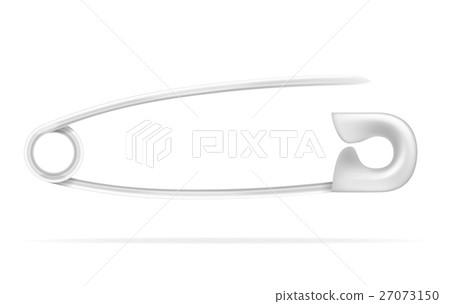 safety pin stock vector illustration 27073150
