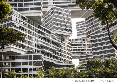 Modern architecture, Singapore terraces 27074320