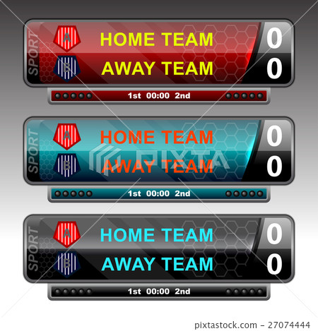 icons scoreboard design icons scoreboard design 27074444