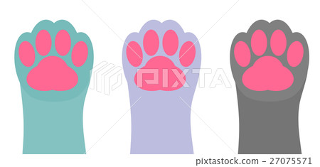 Cat's hand - Stock Illustration [27075571] - PIXTA