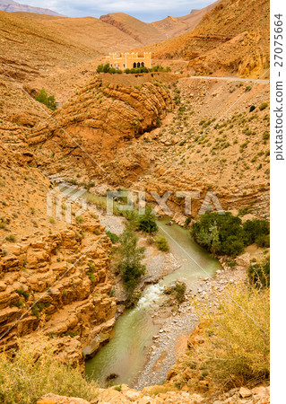 Way above the Gorges du Dades in Morocco. Way above the Gorges du Dades in Morocco. 27075664