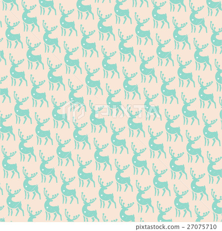 deer vector pattern deer vector pattern 27075710