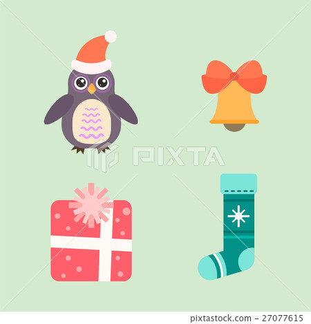 Christmas icons vector illustration. Christmas icons vector illustration. 27077615