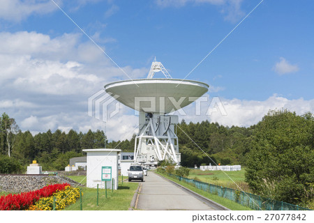 Radio telescope of Nobeyama Space Radio Observatory 27077842