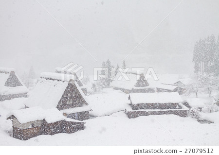 富山_ Nanto Gokayama Snowscape 27079512