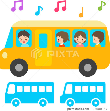 乘坐巴士的兒童·穿梭巴士 27080157