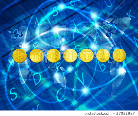 Bitcoin and Fintech technology 27081957