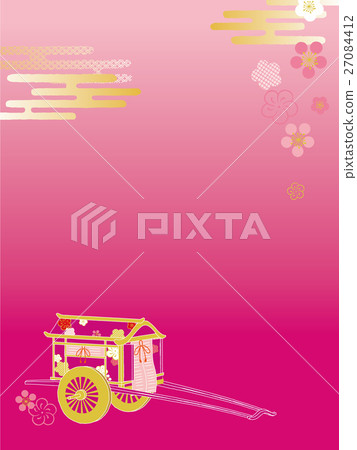 Otomi and cherry blossoms 27084412