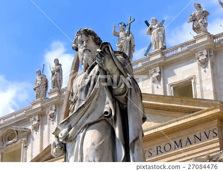 Vatican City, near the statue of St. Peter Vatican City, near the statue of St. Peter 27084476