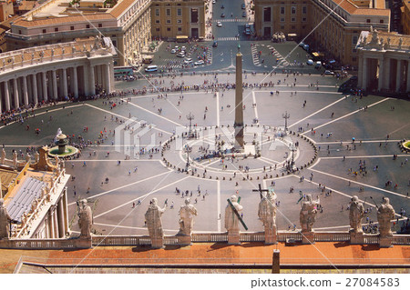 people in the Square at the Vatican people in the Square at the Vatican 27084583