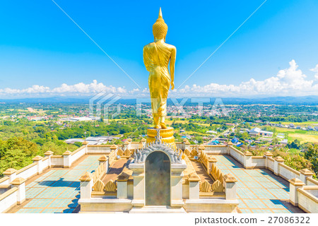 Buddha image in Wat Phra That Khao Noi Temple. Buddha image in Wat Phra That Khao Noi Temple. 27086322