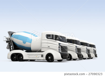 Truck mixer car fleet 27090323
