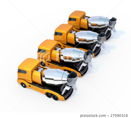 Truck mixer car fleet 27090328