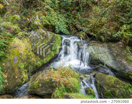 Triberg waterfall in Black forest in Germany Triberg waterfall in Black forest in Germany 27091060