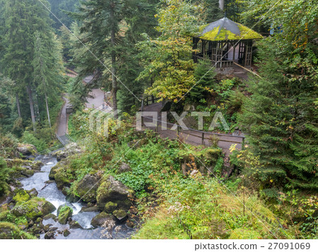 Triberg waterfall in Black forest in Germany 27091069