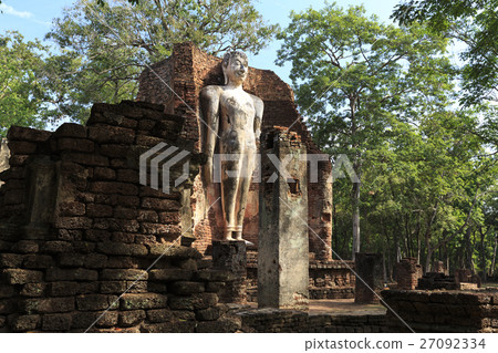 Buddha statue of Wat Phra Sea Ilyabot in Cambodia Pet County, Thailand 27092334