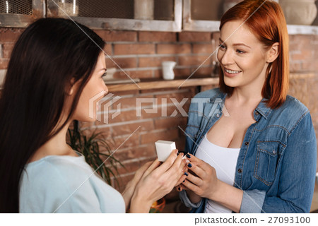 Same sex couple while making proposal Same sex couple while making proposal 27093100