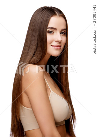 Beautiful Young Woman with Clean Fresh Skin Beautiful Young Woman with Clean Fresh Skin 27093443