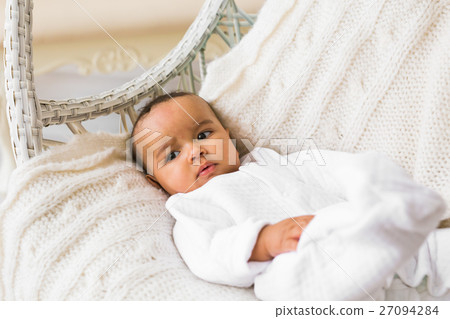 Happy Mixed Race Toddler Boy 27094284