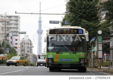 Toei公共汽車和東京天空樹 Toei公共汽車和東京天空樹 27094634