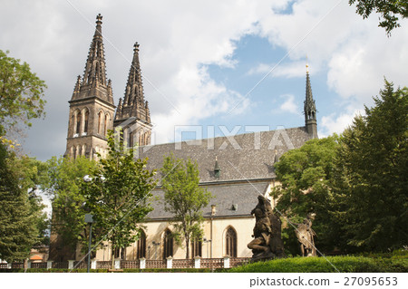 Basilica of St Peter and St Paul in Vysehrad Basilica of St Peter and St Paul in Vysehrad 27095653