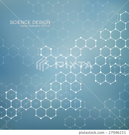 Structure molecule of DNA and neurons. Structural 27096251