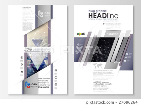 Blog graphic business templates. Page website 27096264