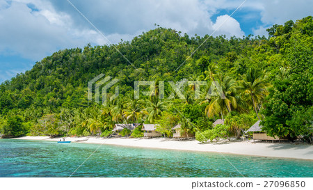 Bamboo Huts of an Homestay Gam Island, Raja Ampat 27096850