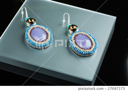 earrings on black earrings on black 27097173