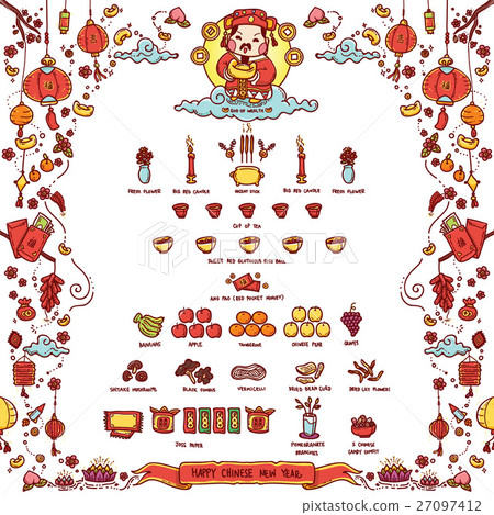 Happy Chinese New Year.God of Wealth 27097412