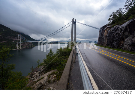 bridge over Lysefjord bridge over Lysefjord 27097457