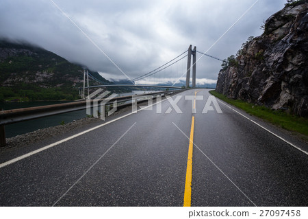 bridge over Lysefjord bridge over Lysefjord 27097458