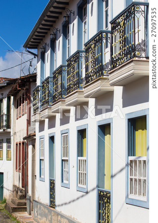 streets of the historical town Ouro Preto Brazil 27097535