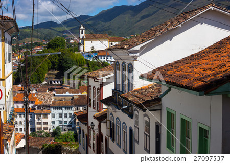streets of the historical town Ouro Preto Brazil streets of the historical town Ouro Preto Brazil 27097537