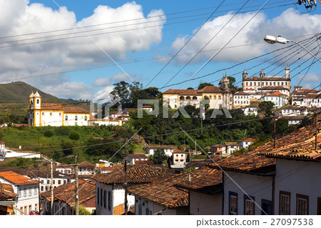 streets of the historical town Ouro Preto Brazil streets of the historical town Ouro Preto Brazil 27097538
