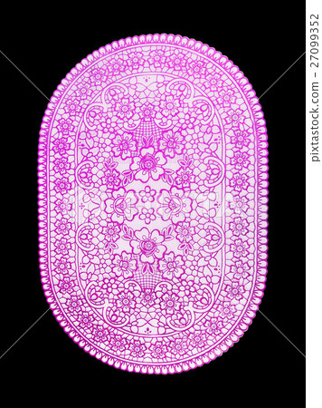 Pattern of Plastic purple floral for tablecloth Pattern of Plastic purple floral for tablecloth 27099352