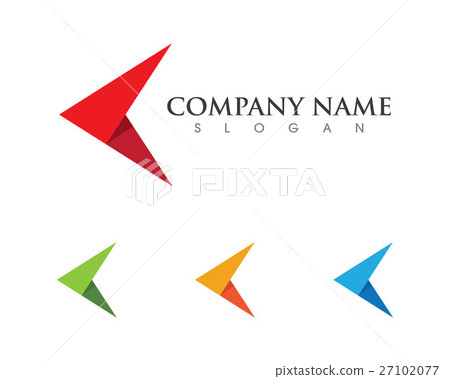 Arrow logo template 27102077