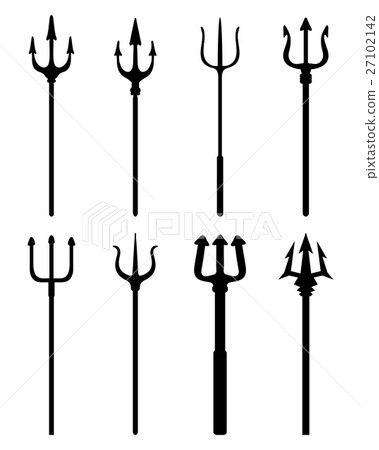 silhouettes of trident silhouettes of trident 27102142